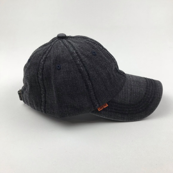 Levi’s Re/Done Denim Strapback Orange Tab Jean Hat - Picture 5 of 8